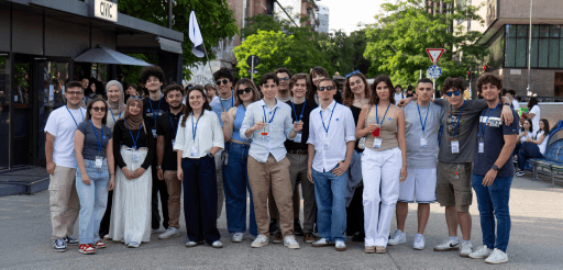 Foto di gruppo della community PoliNetwork